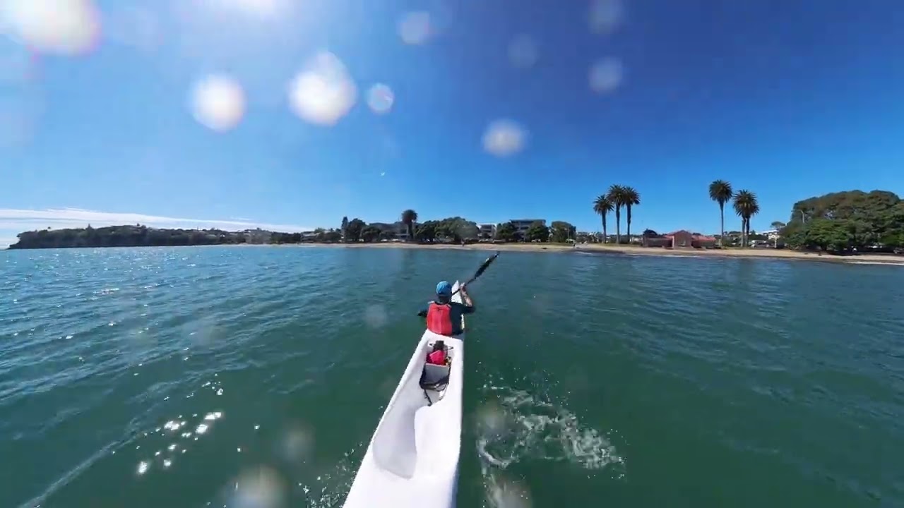 Fennix Flying Fish surfski solo paddle