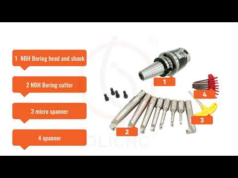 NBH2084 Micro Boring Heads set 0.005mm precision adjustable boring head