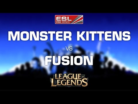 League of Legends - Monster Kittens vs. Fusion - EPS NA Season XI Finals - Semifinal
