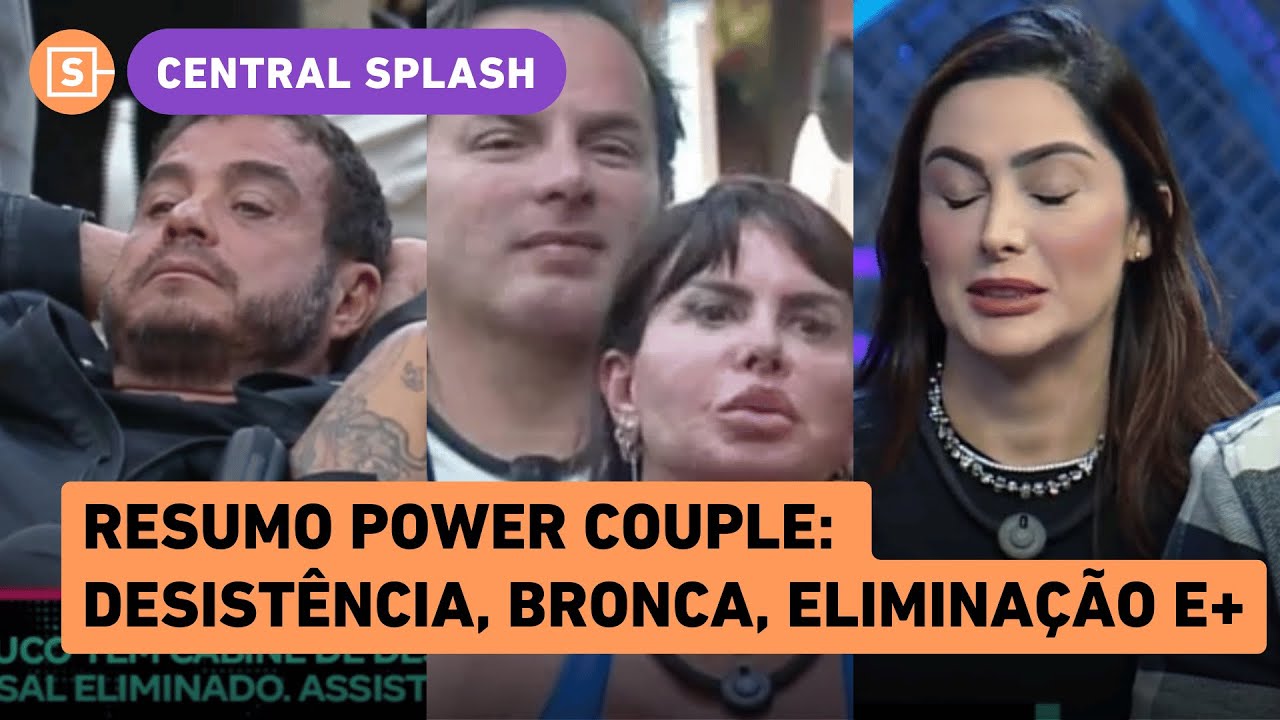 Power Couple: Gretchen desiste, Rafa Brites dá bronca em Dhomini, Francine e Bilu eliminados e mais!