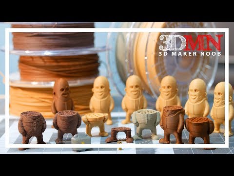 3d printer filament demonstration
