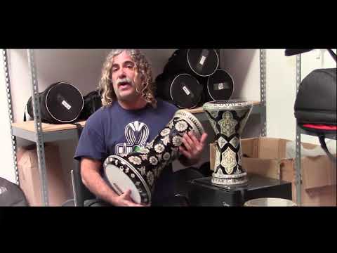 Time To Change Darbuka Drum Head & How to Tune the  Doumbek DEMO -8.75''- Power Beat