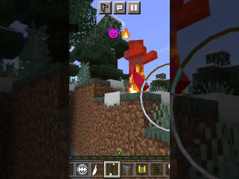 FARHAN HOP GAMER - Minecraft but I am overpowered one hit mob kill #minecraft #shorts