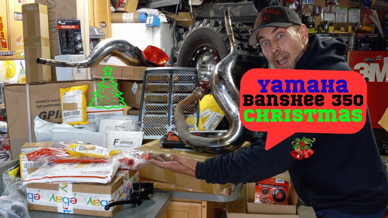 I Bought a Banshee! New Quad Plus Huge Unboxing of Parts