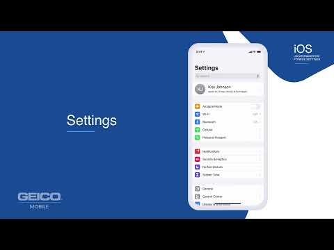 Phone Settings - iOS