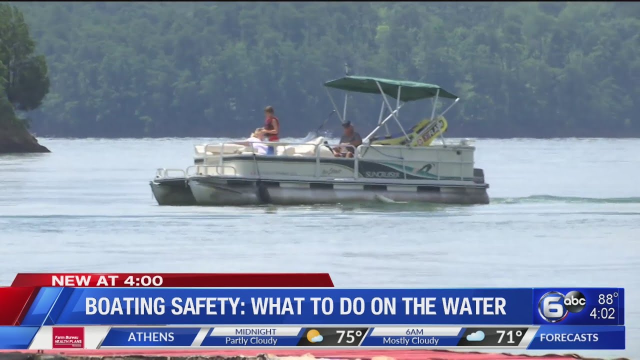 Boating Safety: what to do on the water