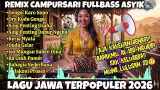 Download lagu REMIX CAMPURSARI FULL BASS 2026 🔥 DJ JAWA TERPOPULER! ENAK BUAT SANTAI & KERJA 💃 mp3