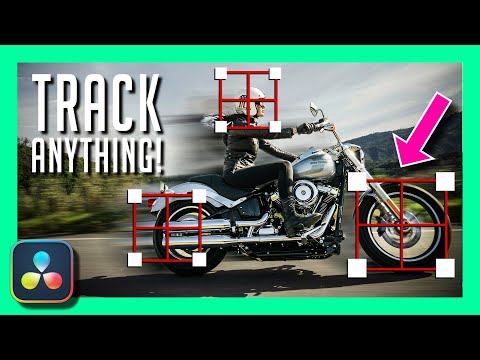 All the Ways to MOTION TRACK in DaVinci Resolve!