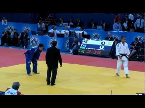 Judo 2011 World Championships Paris: Legrand (FRA) - Zaripkanov (KAZ) [-73kg]