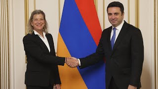 Ալեն Սիմոնյանն ընդունել է Ֆրիդրիխ Էբերտ հիմնադրամի գործադիր տնօրենին