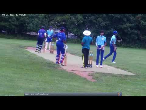 Cricademy Live EYCL U16 - Indoor Cricket USA Vs Cricmax