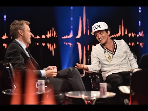 Interview with Bruno Mars: – That's the hardest question anyone has ever asked | SVT/NRK/Skavlan