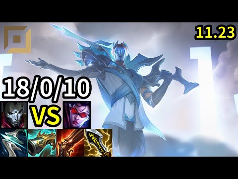 Jhin ADC vs Vayne - KR Challenger | Patch 11.23