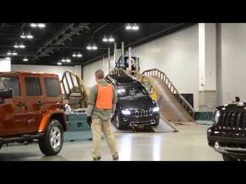 Jeep Wranglers Incline and Suspension Test at Camp Jeep