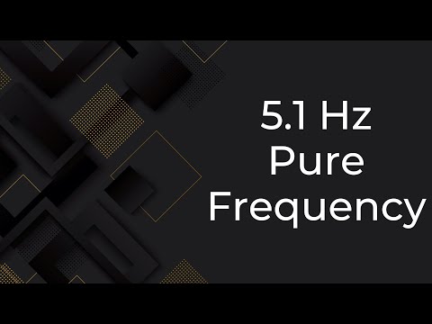 5.1 Hz Binaural Beats Meditation | Pure Tone Frequency | Theta Waves Relaxation | Black Screen