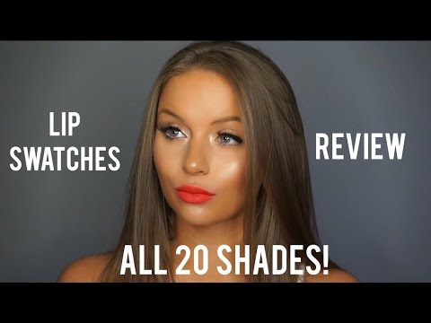 NEW Maybelline LOADED BOLDS Lipstick Collection | ALL 20 SHADES Lip Swatches and Review Video