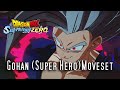 Dragon Ball Sparking ZERO Gohan Super Hero Moveset