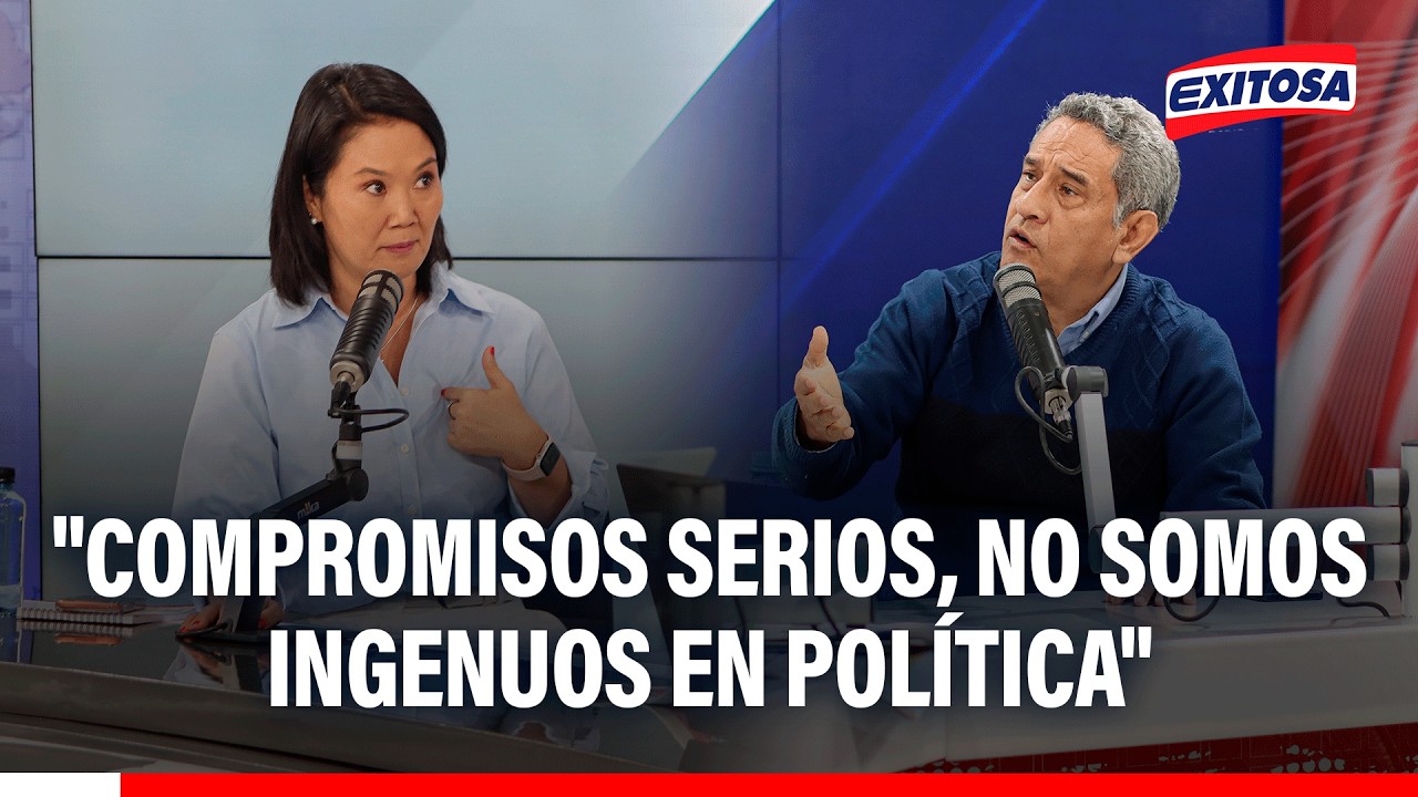 🔴🔵 Mesías Guevara sobre llamado de Keiko: La reconciliación debe basarse en acuerdos concretos