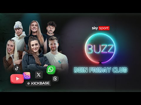 Sky Sport Buzz – Dein Friday Club! #13 mit Julia Ertel und Marcel Gurk #CreatorBande