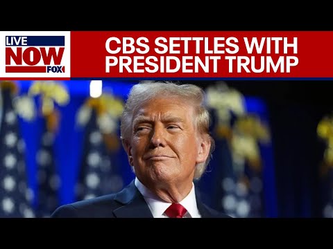 Video | BREAKING: Paramount, CBS settle lawsuit with President Trump, awarding him millions of dollars