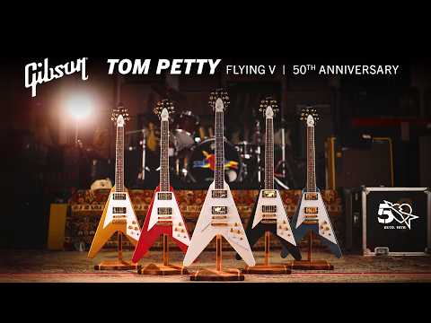 Gibson Tom Petty 50th Anniversary Flying V 2026 - Gainesville Gold image 11