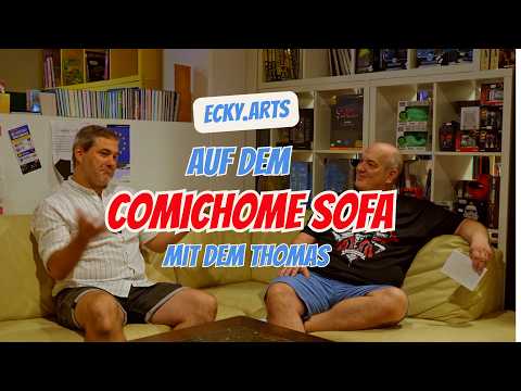 Auf dem ComicHome Sofa: Ecky.Arts (Stefan Krupka) - Weltpremiere von "Always Think About 2", Ähm