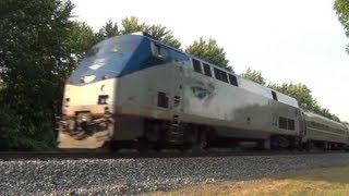 preview picture of video 'Amtrak Wolverine #355'