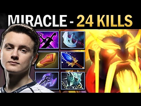 Ember Spirit Dota Gameplay Miracle with Gleipnir and 20 Kills