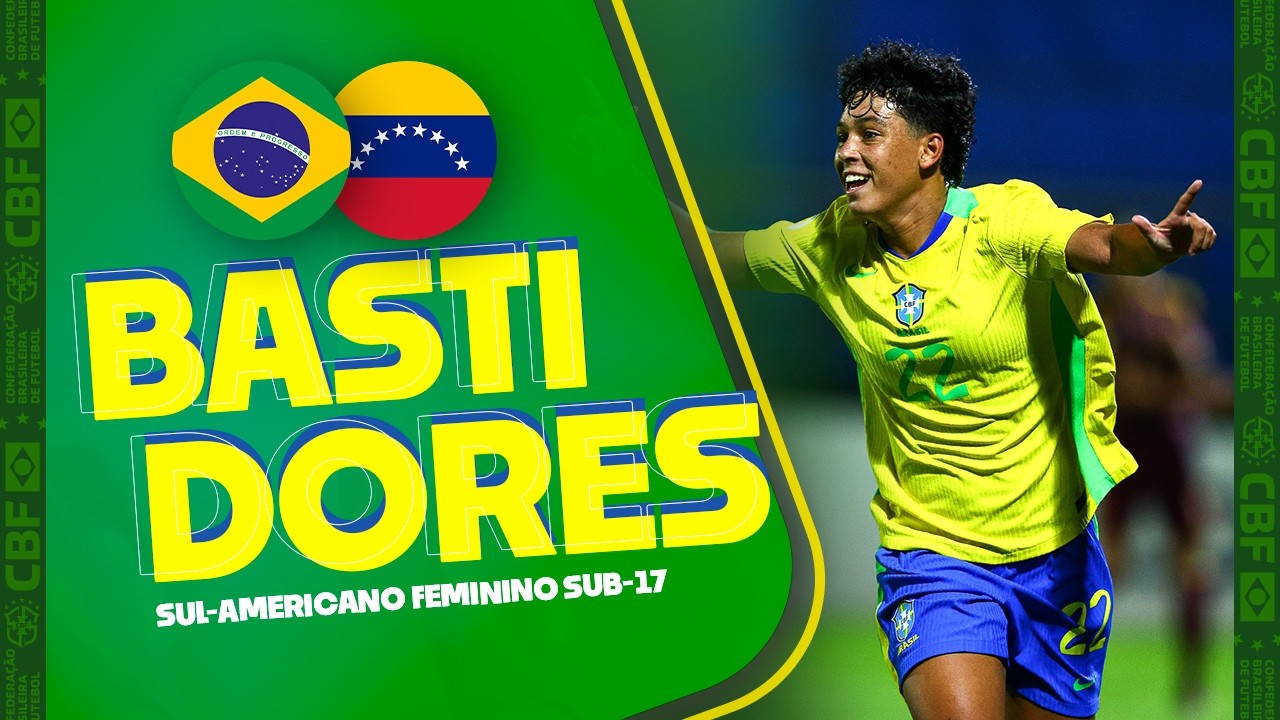BASTIDORES: SELEÇÃO FEMININA SUB-17 X VENEZUELA PELA ESTREIA DO SUL-AMERICANO