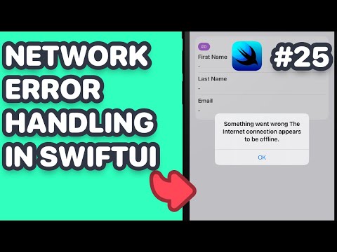 How To Handle Networking Errors Handling In SwiftUI thumbnail