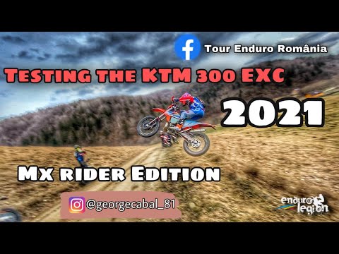 Testing the 2021 KTM 300 EXC TPI | WESS GRAPHICS | KTM