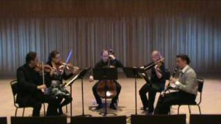 Brahms Clarinet Quintet in B-minor Opus 115. Second movement, part 1