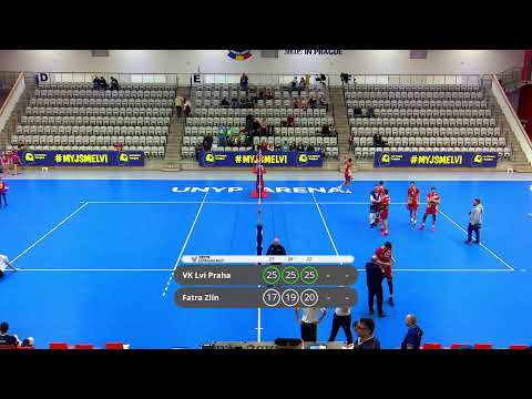A-tým: VK Lvi Praha vs. Fatra Zlín