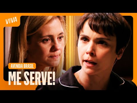 O JOGO VIROU! NINA FAZ CARMINHA DE EMPREGADA E OBRIGA A SERVI-LA | AVENIDA BRASIL | CENAS MARCANTES