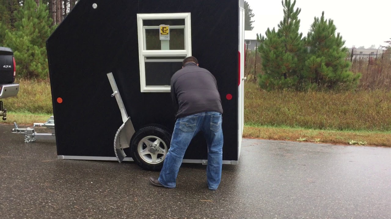 Aluminum Fish House, RUN N' GUN 6 x 8