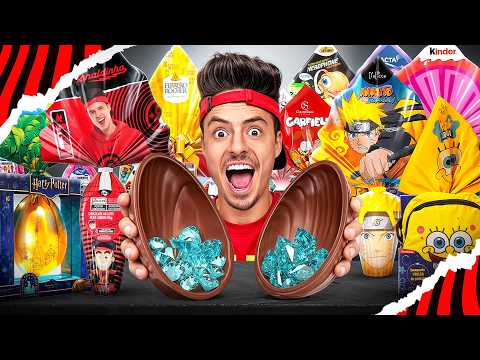 OPENING 100 EASTER EGGS! *It went wrong