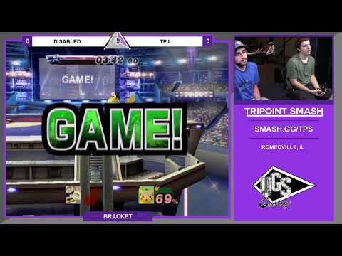 Disabled (Ice Climbers, Jigglypuff) vs TPJ (Pikachu, Link) - Tripoint Smash #18 PM Bracket