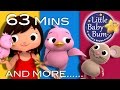 Five Little Birds Plus Lots More Nursery Rhymes 63 Minutes Compilation From LittleBabyBum