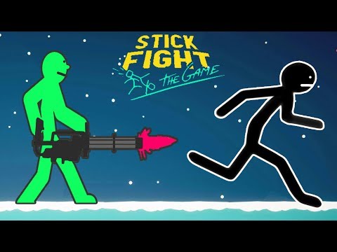 БИТВА СТИКМЕНОВ! Мультяшная игра про СРАЖЕНИЯ НАРИСОВАННЫХ ГЕРОЕВ Stick Fight: The Game Video