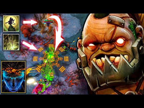 200IQ MINDHACK Hook!!! Immortal Pudge Vs Monkey King Mid Insane 8Mins GODLIKE | Pudge Official
