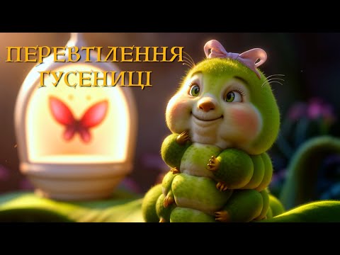 Мудрі казки зі звірятками — ПЕРЕВТІЛЕННЯ ГУСЕНИЦІ / краса всередині