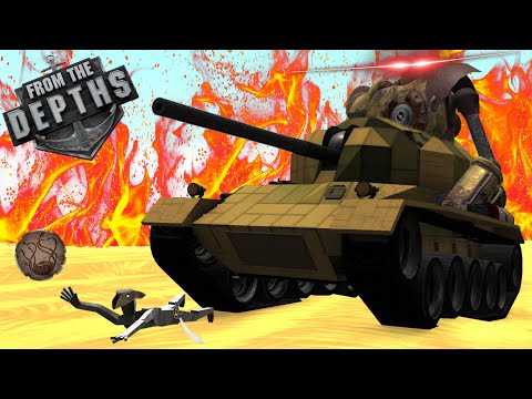 Conquering land pirates in From the Depths