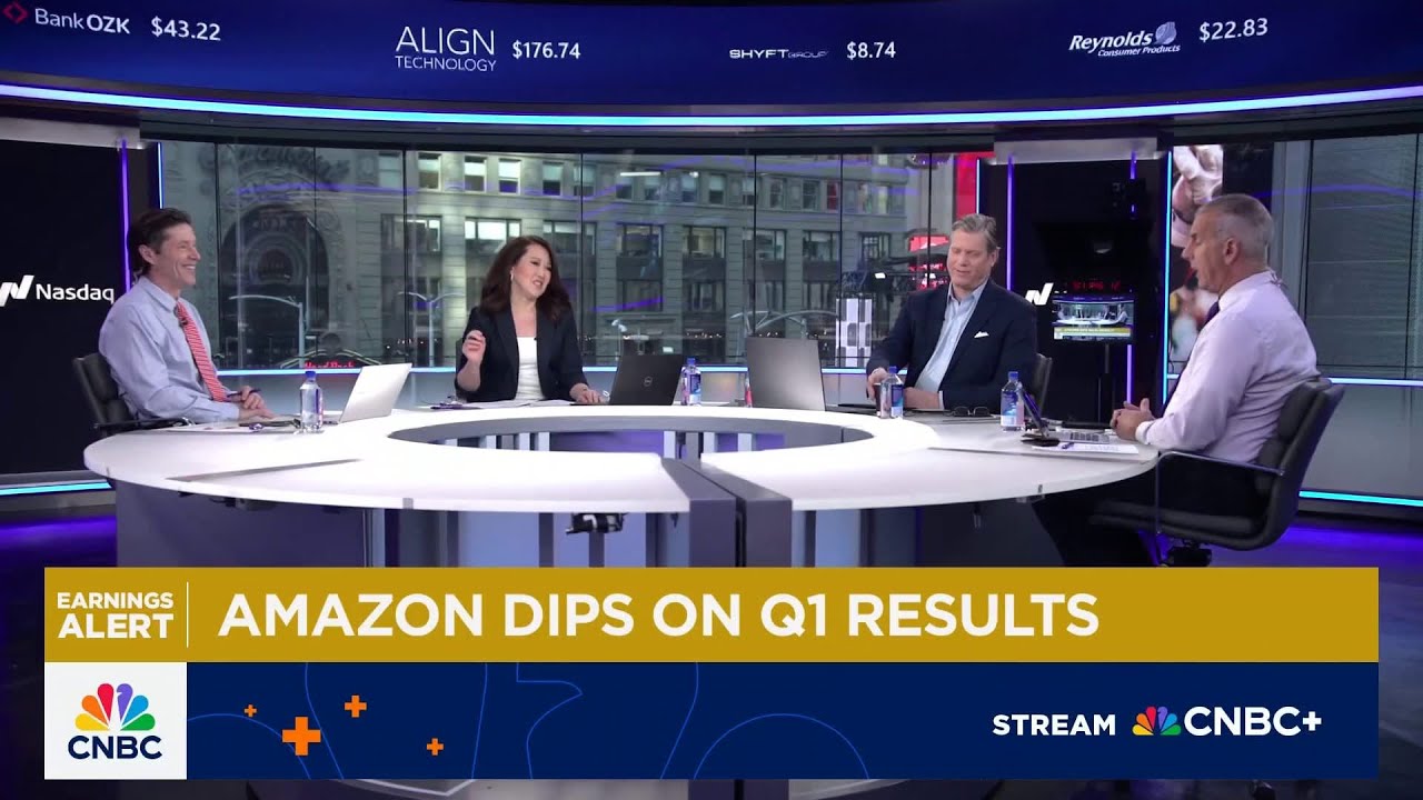 'Fast Money' traders talk Amazon's stock dip despite earnings beat