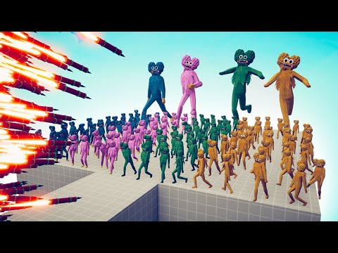 100x POPPY PLAYTIME vs EVERY GOD - TABS | Totally Accurate Battle Simulator