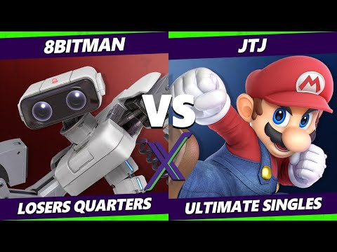 S@X 391 Online Losers Quarters - JTJ (Mario) Vs. 8BitMan (ROB) Smash Ultimate - SSBU