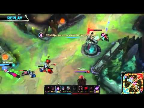 TSM Bjergsen Highlights NA LCS Spring 2015 LoL Championship Series Montage