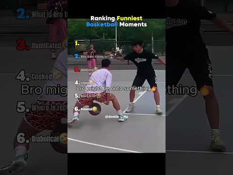 Ranking Funniest Basketball Moments 🏀😅 #basketball