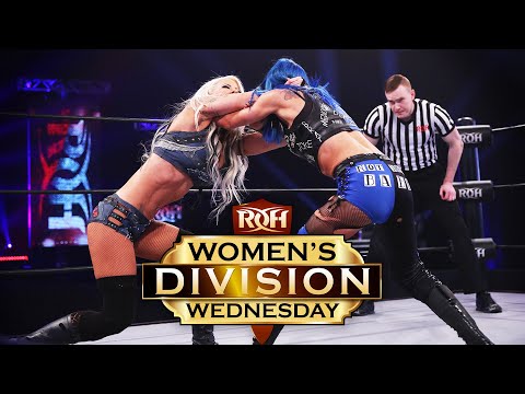 Angelina Love vs Allie Recks on Women's Division Wednesday!