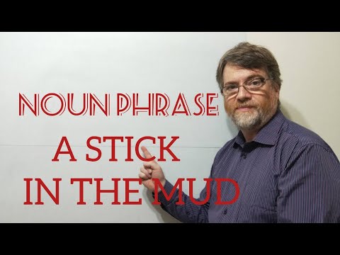 English Tutor Nick P Noun Phrase (171) A Stick-in -the Mud