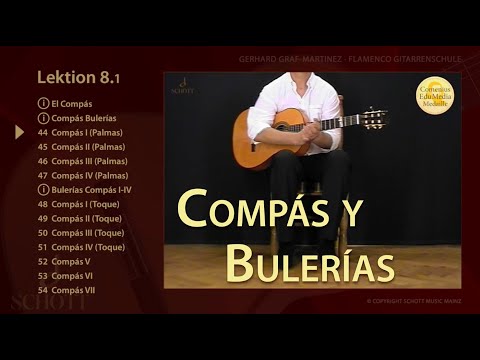 Lektion 8: Compás & Bulerías - Flamencogitarre lernen